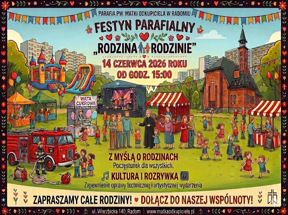 Zapraszamy na Festyn parafialny!