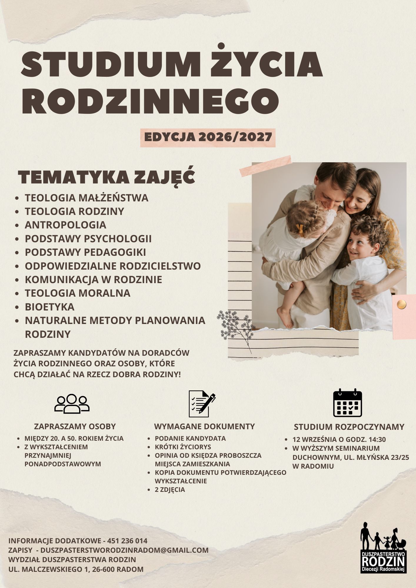 STUDIUM ŻYCIA RODZINNEGO