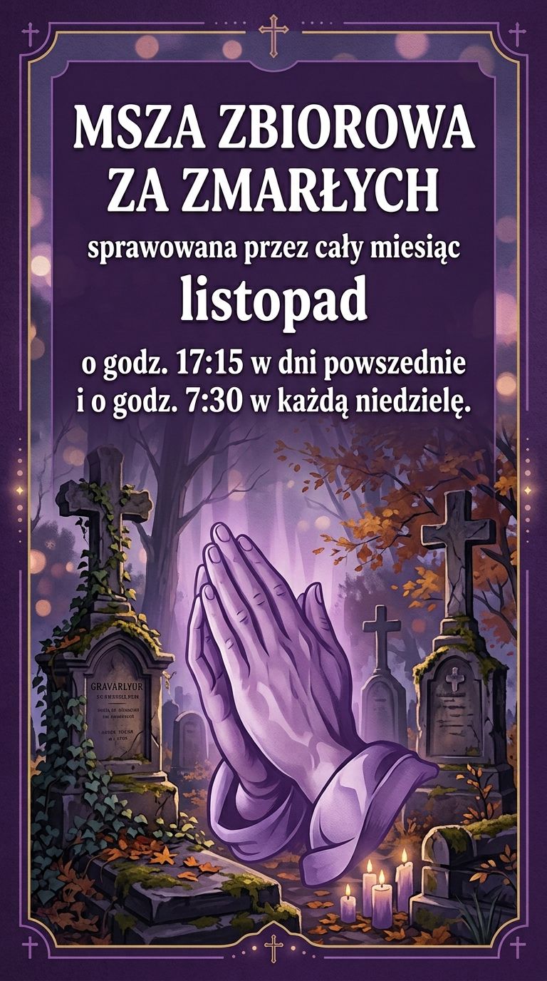 MSZA ZBIOROWA ZA ZMARŁYCH